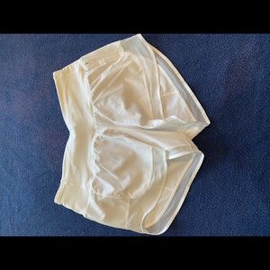 Lulu Lemon white shorts size 4